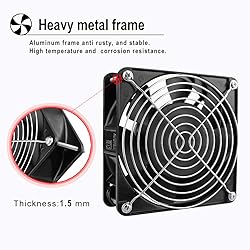 Wathai AC 12038 120mm x 38mm 110V 120V Dual Ball