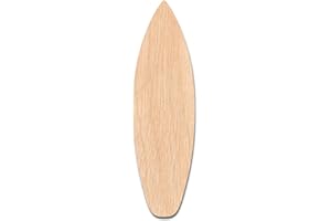 UFN HENRIK CUTOUT Handcrafted Wooden Mini Surfboard - Perfect for Surf Board Decor - Authentic Wooden Surfboard Design - Decorative Surfboard for Home or Office (5mm Plywood, 16")