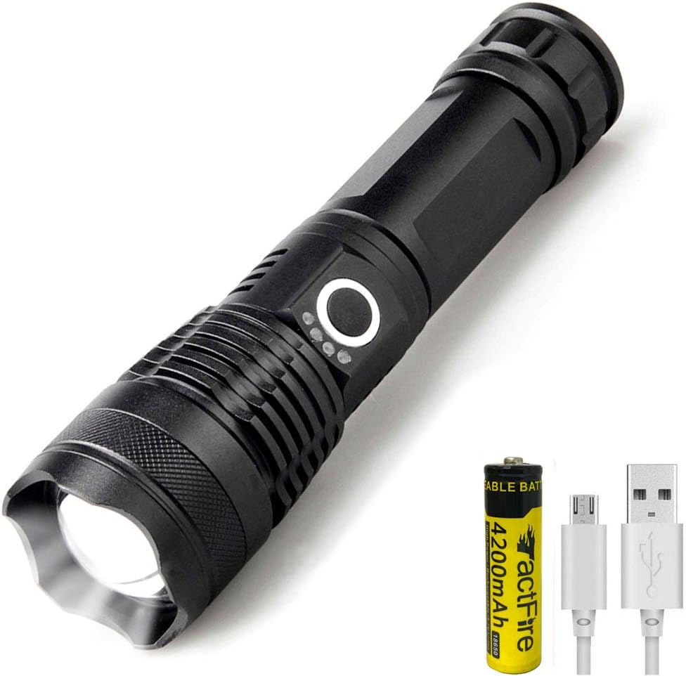 2021 New Telescopic Zoom LED Flashlights, HighPowered High