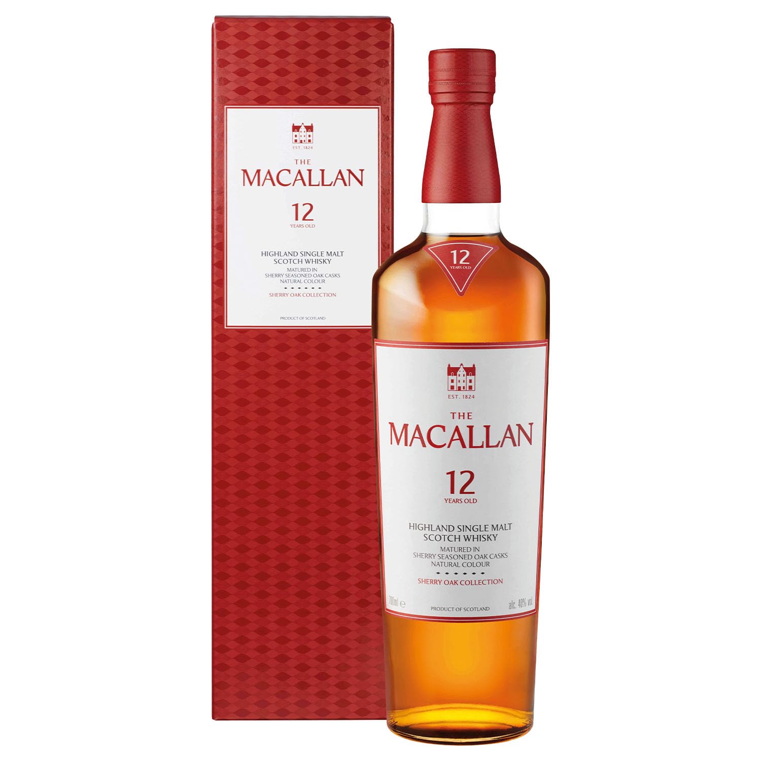 ザ・マッカラン 12年 [サントリー シングルモルト ウイスキー イギリス 700ml][マッカラン MACALLAN ギフトセット]商品画像