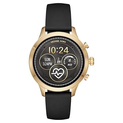 Michael Kors Damen-Smartwatch mit Silikon Armband MKT5053