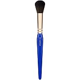 Bdellium Tools Professional Makeup Brush - Golden Triangle 945 Contour - With All Vegan and Soft Synthetic Fibers, For Apply, Blend or Contour (Blue, 1pc)