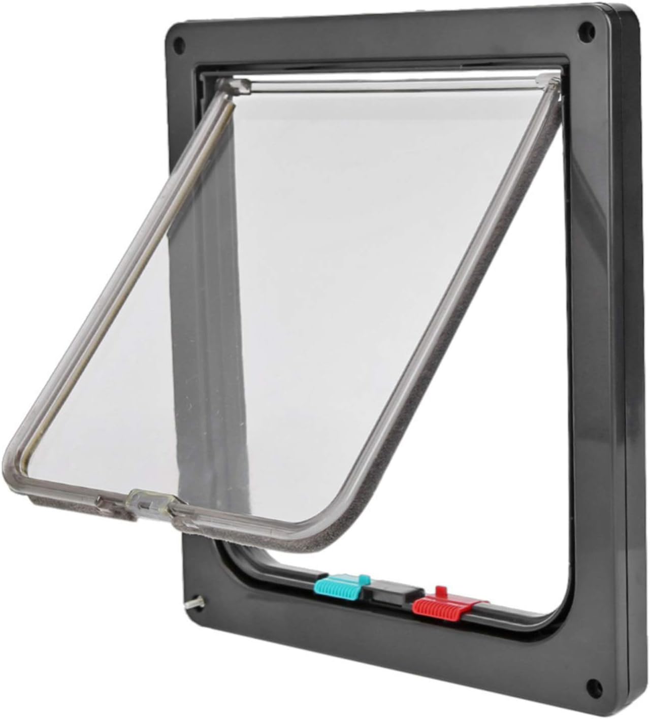 Bestine Cat Flap Puppy Door, Dog Flap 4 Way Locking Extra Large Medium