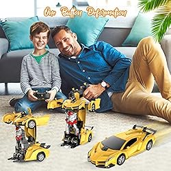 Desuccus Remote Control Car, Transform Robot RC