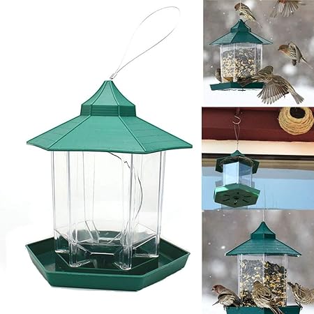 automatic wild bird feeder