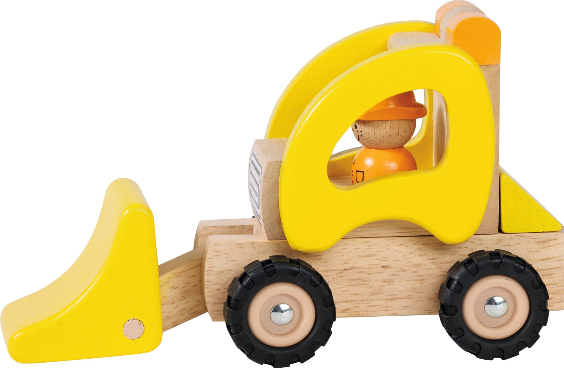 GoKi Wooden Mini Wheel Loader