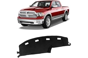 FIILINES Dash Cover Compatible with Dodge Ram 1500 2500 3500 1994 1995 1996 1997 Dashboard Mat Cover Sunshade Nonslip Mesh Dashboard Cover Ram Accessories