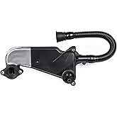 CCV Filter Engine Crankcase Vent Valve Air Oil Separator Assembly | Compatible with Ford F250 F350 Super Duty 2023-2024 &amp; 2011+ 6.7L Powerstroke Diesel Engine, Replace# PC3Z-6A785-A, PC3Z6A785A