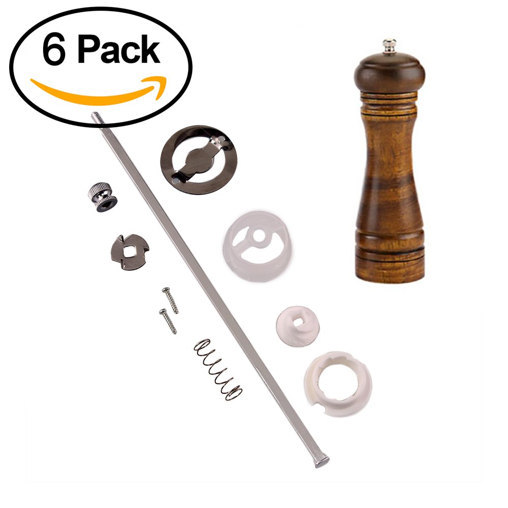 Legacy Woodturning, 8 Inch Salt and Pepper Mill Project Kit 6 Pack 846817045304 eBay