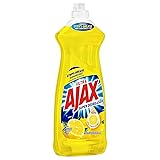 Ajax 44673 Dish Detergent Lemon Scent 28 oz Bottle