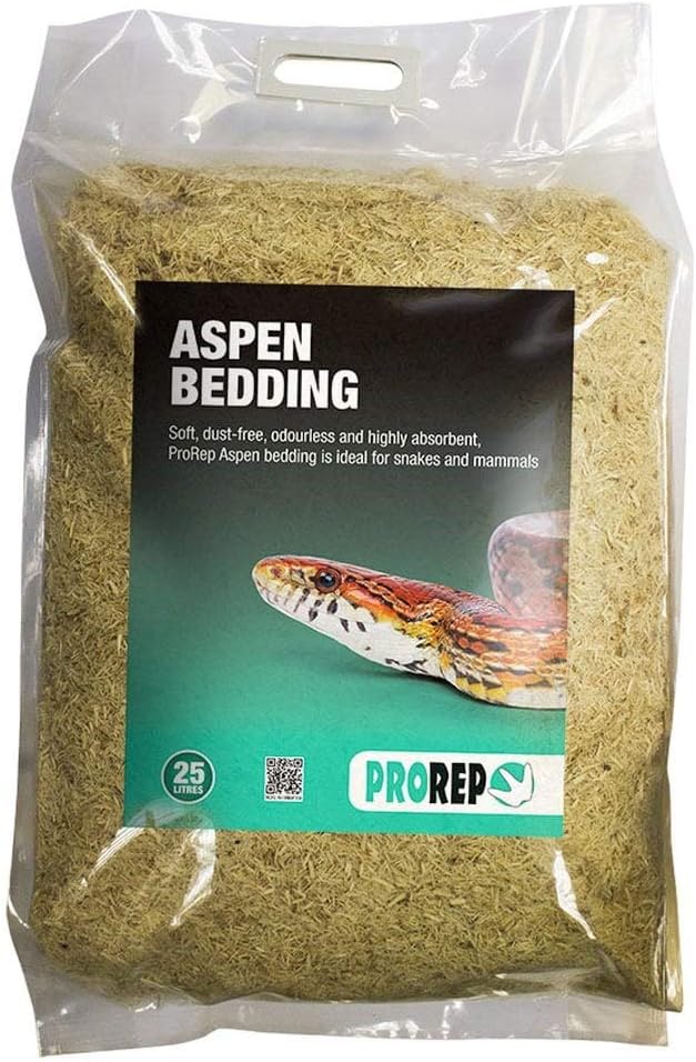 ProRep Aspen Bedding 25L | Reptile Substrate for Snakes & More