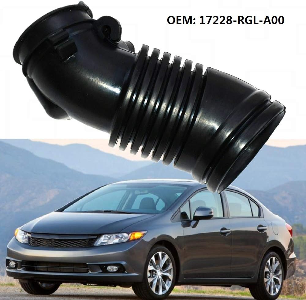 Air Intake Hose - SUNWAN Air Cleaner Intake Flow Hose Tube Pipe for Hon-da Pi-lot 2005-2006 17228-RGL-A00