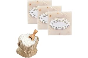 Thai Rice Soap, Rice Milk Soap, Jabon Aclarante De Arroz, Jabon De Arroz Para Aclarar La Piel, Jabon De Leche De Arroz Aclara