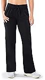 Yogipace, Petite/Regular/Tall, Women's Water Resistant Thermal Fleece Pants Sweatpants