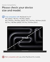 Spigen SafeView Privacy Filter MacBook Pro 14 inch 1 Pack USB-C 2021+ view 2