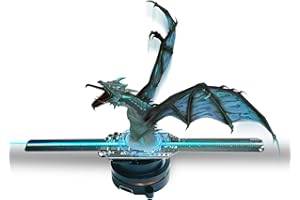 Missyou 3D Hologram Fan Projector - 5.5" Wi-Fi LED Holographic Display for Halloween Advertising, Events, Exhibition User-Friendly App Control, 128 LED Beads, 700+ Video Materials & Dedicated Support