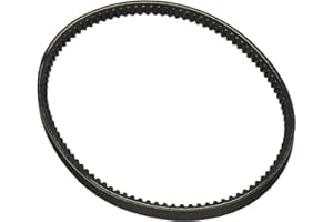 BESTORQ AX25 Cogged V-Belt, Raw Edge X5 EPDM V-Belt, Black, 27" Outside Circumference x .51" Width x .34" Height, Pack of 1
