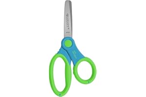 Westcott Soft Handle Kids Scissors, Assorted Colors, 5-Inch Blunt, (14596)