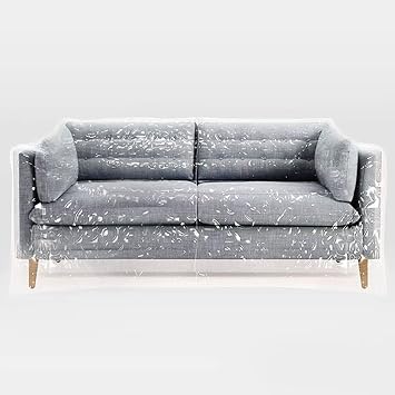 Amazon.com: RHF Plastic Couch Cover, Kitty Cat Protector, Couch ...