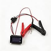 Parasitic Battery Drain Tester, Car Battery Leakage Detector with Fuse Adapter, Safe No-Disconnect Current Leak Finder Diagnostic Tool for Vehicles, Trucks &amp; SUVs