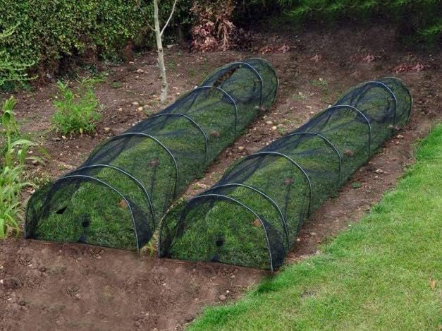 DIVCHI 2 x New Garden Net Grow Tunnel Protect Plants Insects Birds