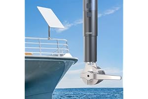 XTAR Starlink Mounting Kit for Marine Yacht Ship RV, Starlink Pipe Mount Adapter, Starlink Pole Mount,Marine Antenna Mount for Starlink Internet Kit Satellite (Mount KT 1)