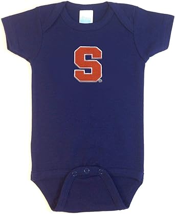 orange baby onesie