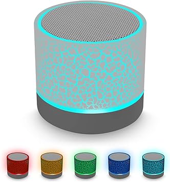 mini bluetooth speaker with lights