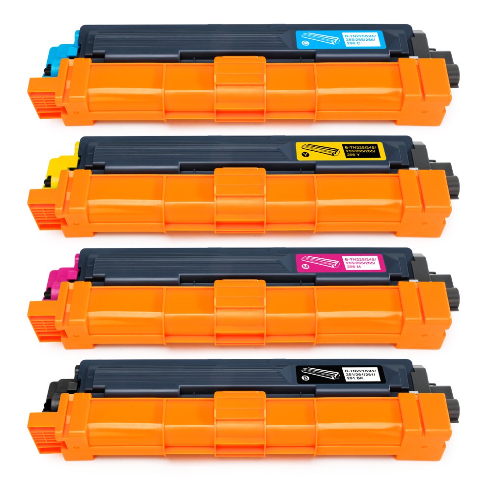 Mipelo TN TN TN TN Cartuchos de tóner Pack Reemplazo Compatible para