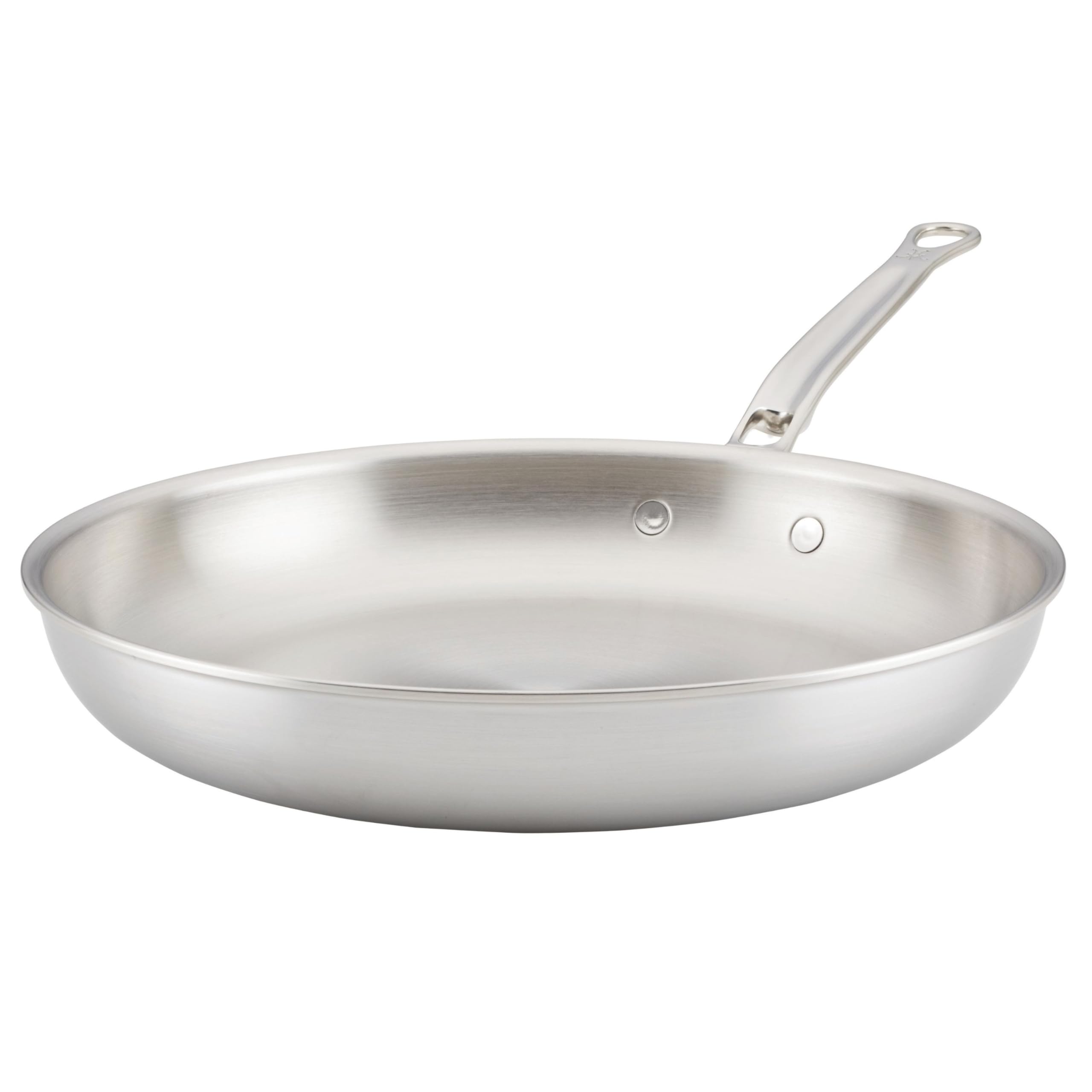 Thomas Keller Insignia by Hestan – 12.5″ Stainless Steel Frying Pan, Induction Cooktop Compatible