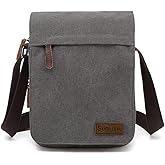 Sechunk Vintage Canvas Messenger Cross body bag Shoulder bag