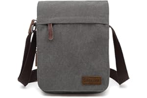 Sechunk Vintage Canvas Messenger Cross body bag Shoulder bag
