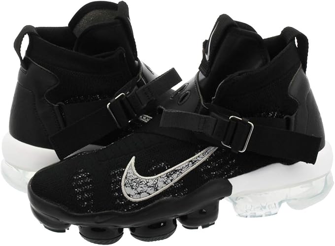 nike vapormax premier flyknit black metallic silver white