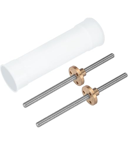 RIYIN T8 L300mm 8mm Lead 4 Start Lead Screw and Nut for 3D Printer