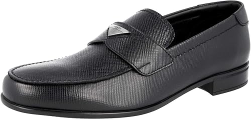 Amazon Com Prada Men S 2db154 Saffiano Leather Business Shoes