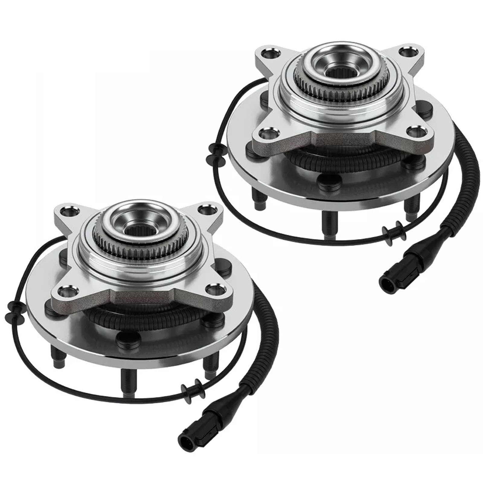 Photo 1 of ** ONLYT ONE*** MOSTPLUS Wheel Bearing Hub Front Wheel Hub and Bearing Assembly 515079x2 Compatible for Ford F-150, Lincoln Mark LT 4WD 4x4 with ABS 6 Lug 