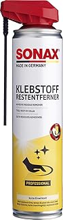 SONAX KlebstoffRestEntferner mit EasySpray (400 ml) schnelle, rückstandslose Entfernung von Klebstoffresten z. B. Etiketten, Folien, Aufklebern, usw. | Art-Nr. 04773000