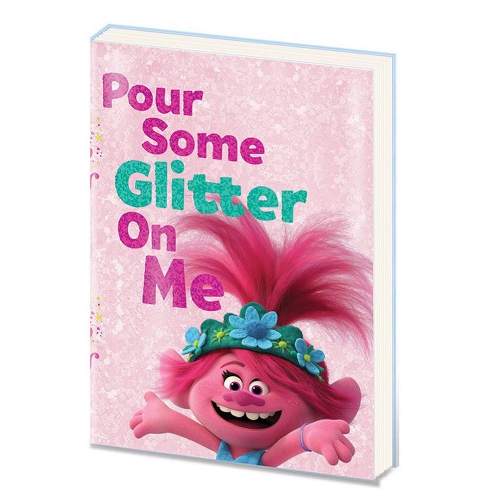 Trolls World Tour (Pour Some Glitter On Me) A5 PVC Notebook