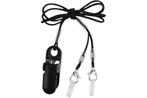 NOLITOY Hearing Amplifier Lanyard with Clip: Hearing Aid Anti-Lost Lanyard -Secure for Walking Cycling TV Watching