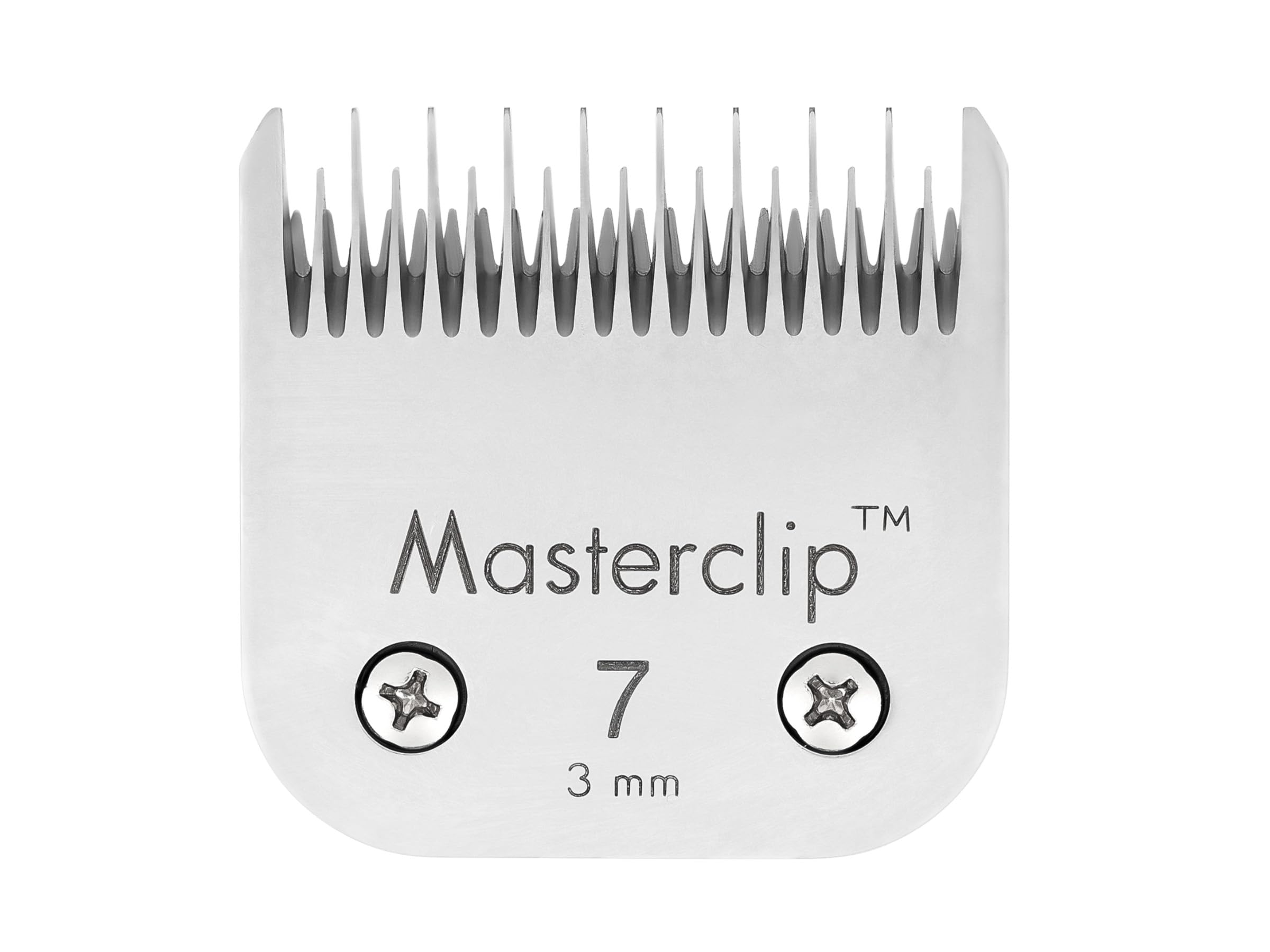 Masterclip Dog Clipping Blade A5 Clipper Blades 50F 40F 30F 15F 10F 9F 7F 7 5F 5# 4F 4# 3F 3# 2F 2# 5/8N Toe Blade Compatible Oster Andis (7#)