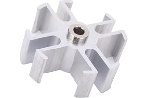 SIXRUN Aluminum Radiator Fan Spacer Kit - Engine Cooling - High Temperature Resistant - COMPLETE KIT - Short Long Water Pump 