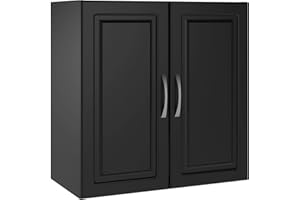 SystemBuild Evolution Kendall 24" Wall Cabinet in Black