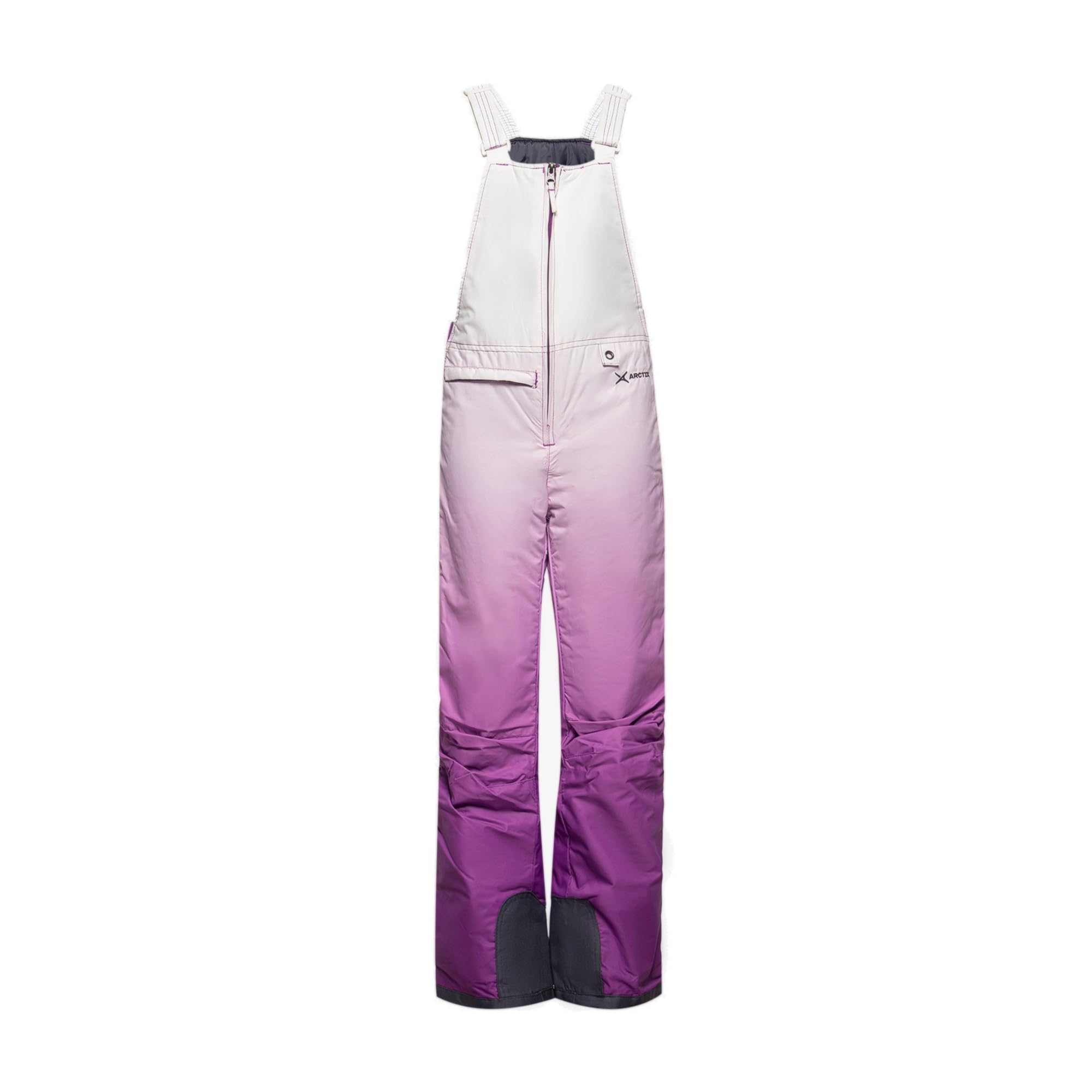 Arctix Kids Insulated Snow Bib Overalls, Amethyst Ombre, Large Husky Image