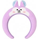 Official BT21 UNIVERSAL Plush Headband - MANG, Cute Headbands for Women, Teen Girls Stuff, Authentic Kpop Merch, Concert Must Haves, Soft Headband, For Face Wash, Makeup, Skincare, Gift for Girls