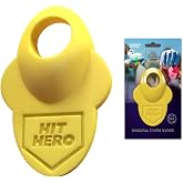 Hit Hero Baseball &amp; Softball Thumb Guard, Batting Hand Protector for Bat Sting and Jams, Wear on Thumb or Index Finger, One Size Fits Youth to Adult