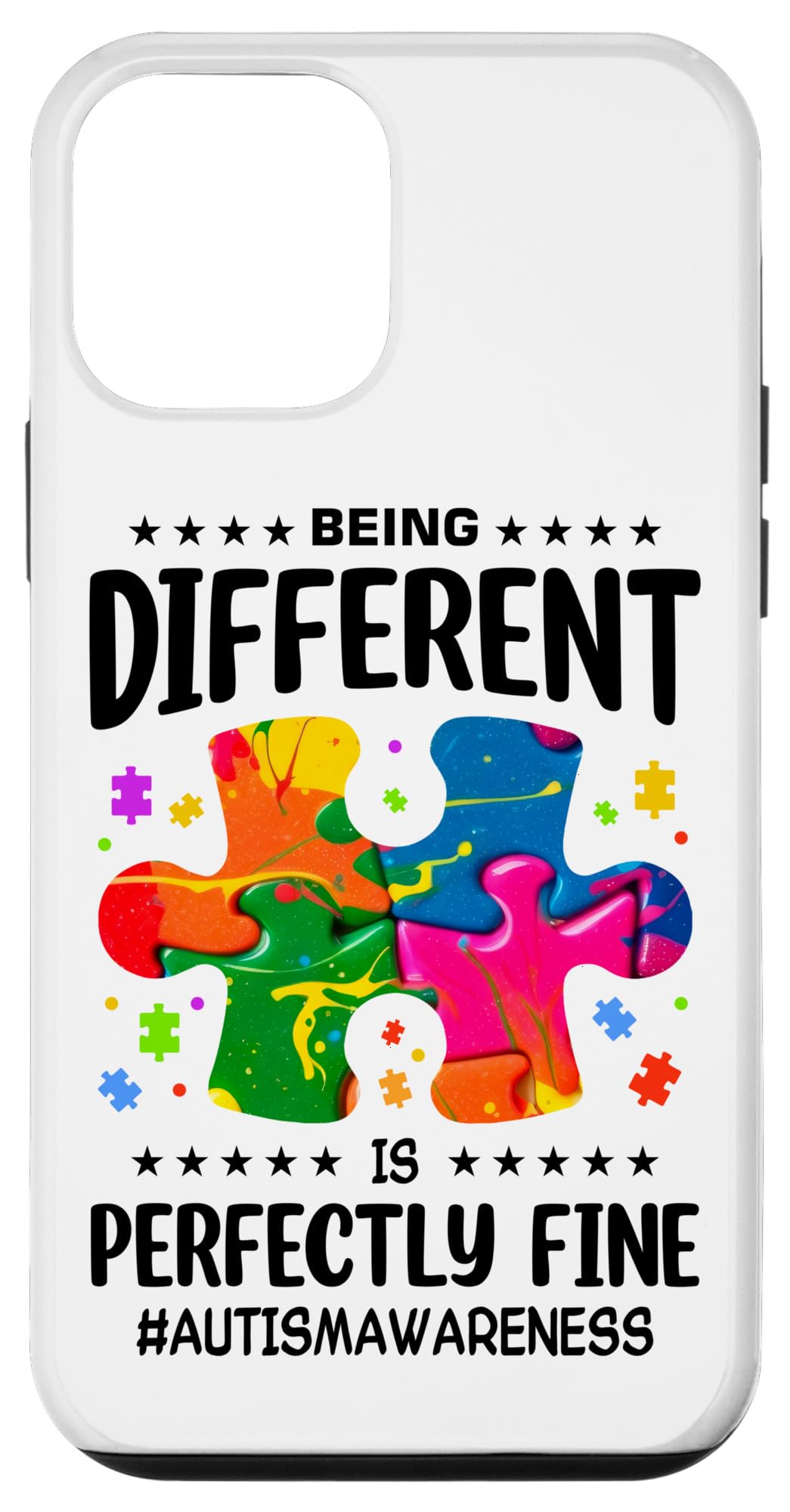Funny Autism Spectrum Design for Autism Awareness Case for iPhone 12 mini