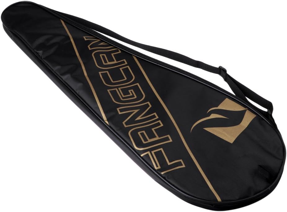 MagiDeal Portable Badminton Racket Case FullCovered Shoulder Soft