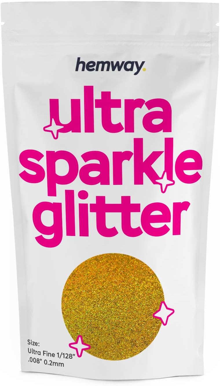 Hemway Ultra FINE Premium Multi Purpose Glitter 1/128