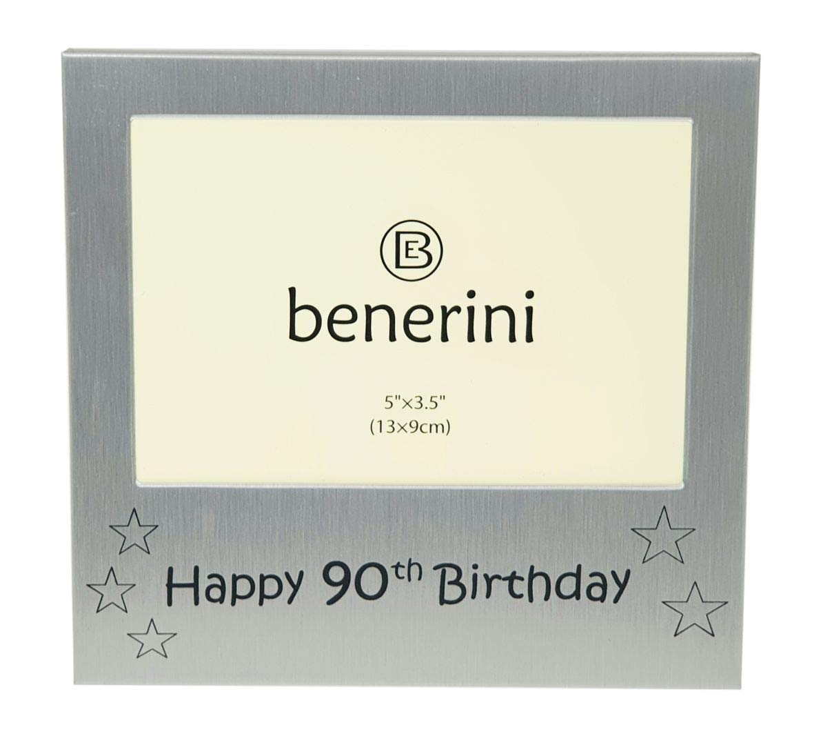 Happy 90th Birthday Photo Picture Frame - 5 x 3.5 Inches - Unique Gift Idea Keepsake — image 1