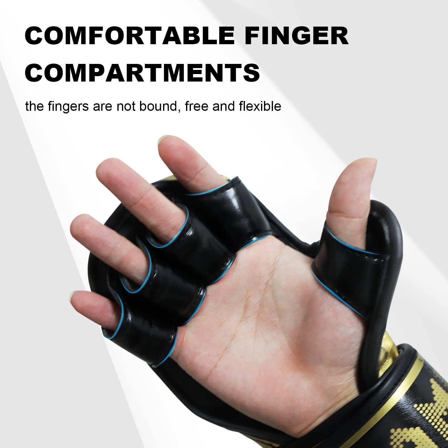 AMVR Boxing Gloves for Meta Quest 2/1 or Rift S Touch Controllers, Compatible with Playing Thrill of The Fight or Other VR Boxing Type Games, Making VR Experience More Realistic